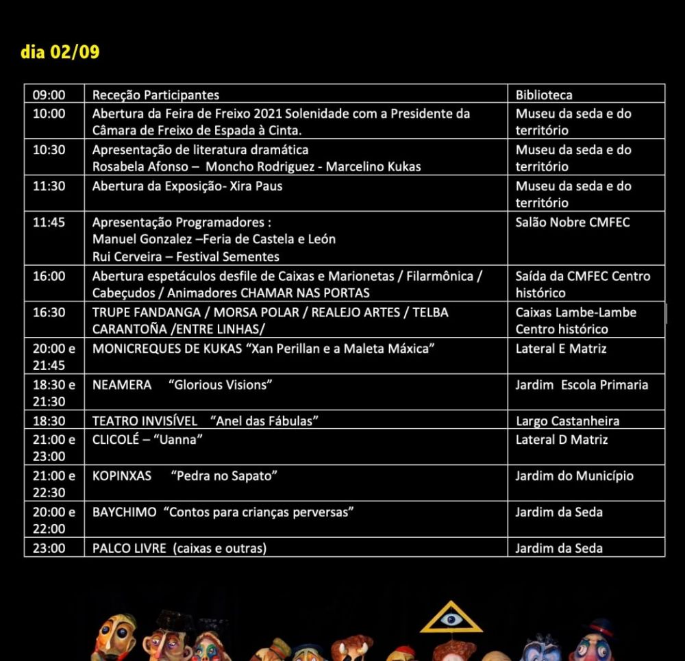 Feira de Teatro de Bonecos, Marionetas e Formas Animadas