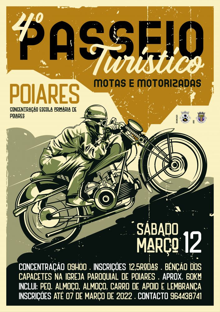 Passeio Turístico Motas e Motorizadas