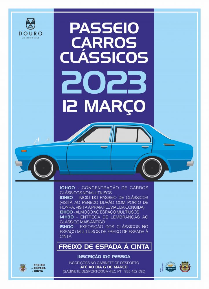 Passeio de Carros Clássicos